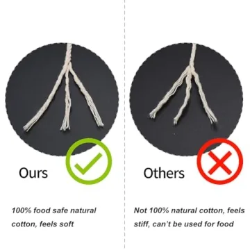 Vivifying Butchers Twine - 328 Feet Food Safe Cotton String