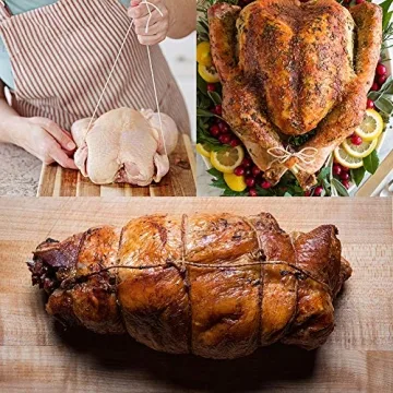 Vivifying Butchers Twine - 328 Feet Food Safe Cotton String