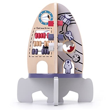 Montessori Activity Cube for 2nd Birthday Gift