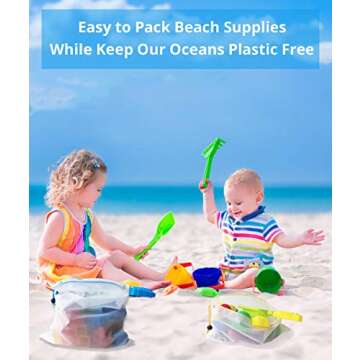 Reusable Mesh Produce Bags Washable, Eco Friendly Produce Bags Nonplastic Zero-Waste Reusable Produce Bags with Drawstring & Tare Weight Tags for Fruits and Veggies, Grocery Storage 3 Sizes (9)