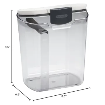 Progressive 4-Quart Airtight Flour Container for Bakers