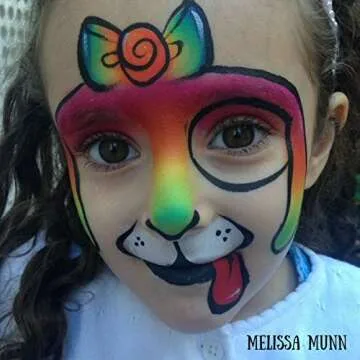 Silly Farm Rainbow Party Face Painting FACEfun Kit for All Skill Levels