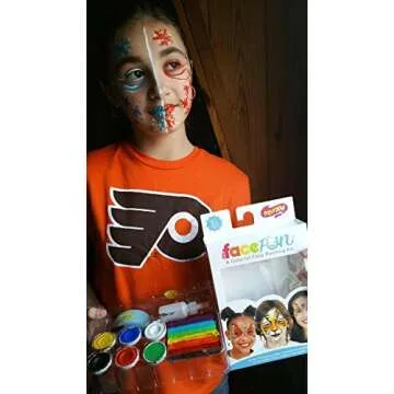 Silly Farm Rainbow Party Face Painting Kit for All Ages