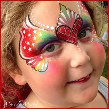 Silly Farm Rainbow Party Face Painting Kit for All Ages