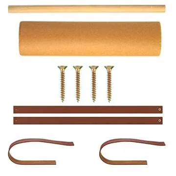 Lincia Wall-Mounted Kraft Paper Dispenser for Home Decor