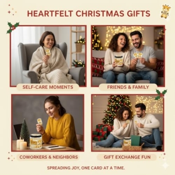 Positive Giraffe Jar with 60 Affirmation Cards