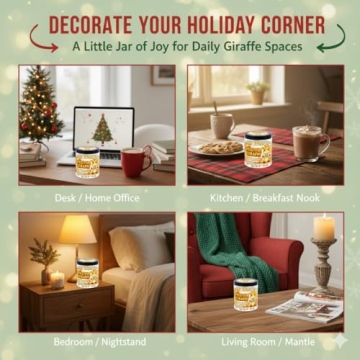 Positive Giraffe Jar with 60 Affirmation Cards