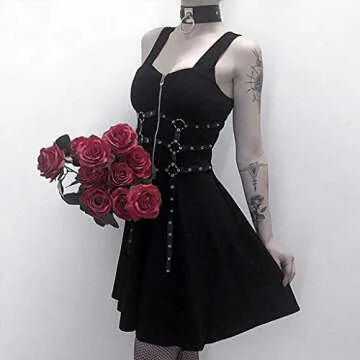 NANTE Gothic Cosplay Dress for Bold Women
