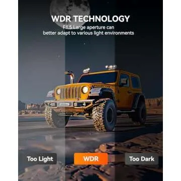 WOLFBOX G900 Mirror Dash Cam with 4K Front and 2.5K Rear