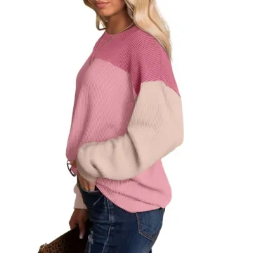 Stylish WIHOLL Knit Striped Tops for Women - Comfortable & Chic