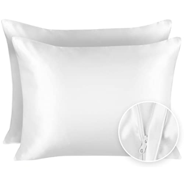 Luxury Satin Pillowcases for Hair & Skin - 2 Pack