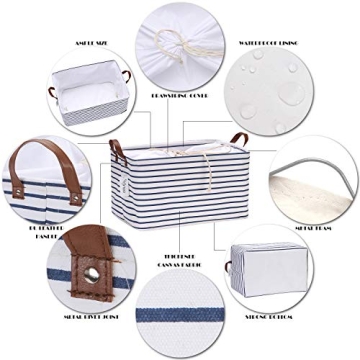 Hinwo 31L Large Storage Bins for Stylish Organization