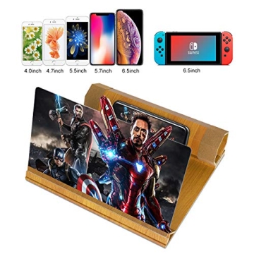 12’’ Smartphone Screen Magnifier for Movies and Gaming