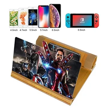 12’’ Smartphone Screen Magnifier for Movies and Gaming