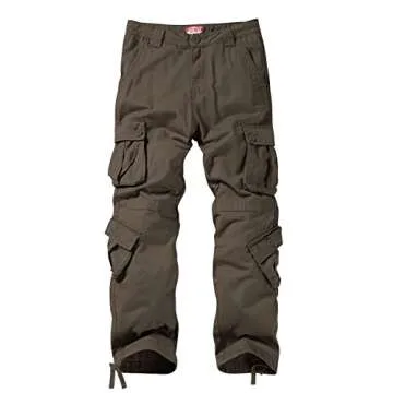 Match Men's Wild Cargo Pants(3358 Grayish Green,44)