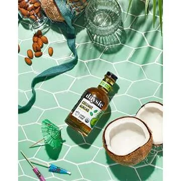 Daysie Organic Madagascar Vanilla, Salted Caramel & Coconut Almond Syrup