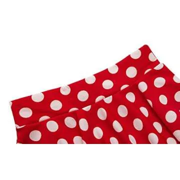 Urban CoCo Women's Basic Versatile Stretchy Flared Casual Mini Skater Skirt (Small, 9)