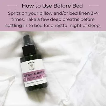 Doppeltree All Natural Pillow Spray for Sleep - Aromatherapy Lavender Mist for Acne and Linen Fabric Refresher with Essential Oil - Natural Sleep Aid