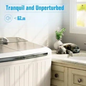 SUNCROWN Portable Washing Machine for Space Saving Laundry