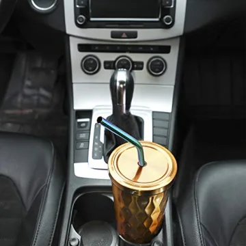 Hiware Reusable Stainless Steel Straws Eco-Friendly Pack