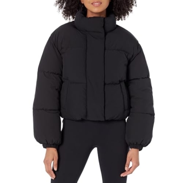 Stylish & Warm Amazon Essentials Women's Cropped Puffer Jacket