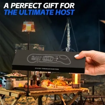 TRAUSI Instant Read Meat Thermometer - Accurate & Waterproof Cooking Tool