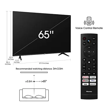 Hisense 65-Inch ULED QLED Smart TV with Dolby Vision