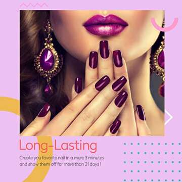 JODSONE Gel Nail Polish Kit – 39 Colors for Stunning Nails