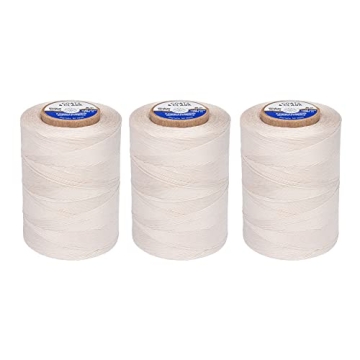 C&C Quilting Thread 3 Pack - Quality Cotton, Low Lint