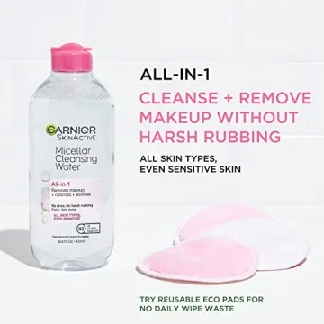 Garnier Micellar Water for Gentle Makeup Removal - 13.5 Fl Oz