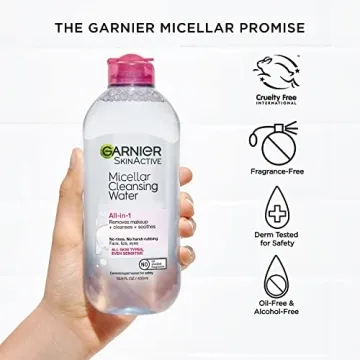 Garnier Micellar Water for Gentle Makeup Removal - 13.5 Fl Oz