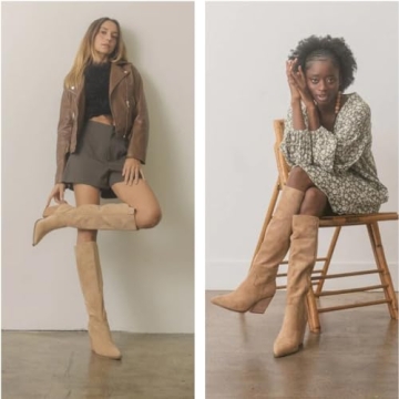 Stylish MeiLuSi Women's Knee High Boots for Comfort