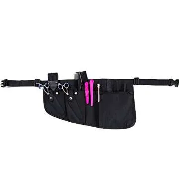 Stylist Tool Belt - Polyester Tool Pouch Belt for Salon Stylists - Holds 2 Shears - Shears Holder - Scissor Holster for Hairdressers - Shear Holster - Scissors Holder