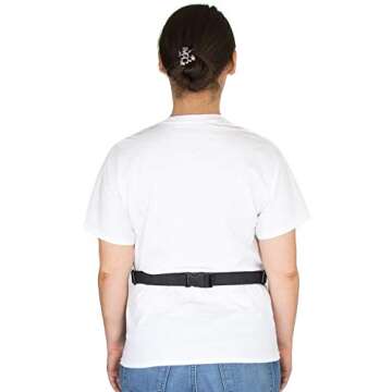 Stylist Tool Belt - Polyester Tool Pouch Belt for Salon Stylists - Holds 2 Shears - Shears Holder - Scissor Holster for Hairdressers - Shear Holster - Scissors Holder