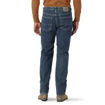 Wrangler Authentics Men's Comfort Flex Waist Jean - Dark Stonewash