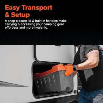 Camco Rhino Ultimate RV Sewer Hose Kit for Easy Sanitation