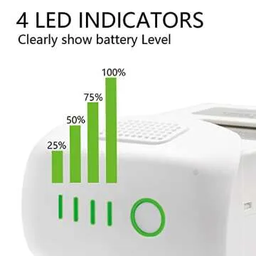 Homesuit Phantom 4 Battery, 15.2V 5870mAh Intelligent Flight Replacement Battery Pack Compatible with DJI Phantom 4 Pro Series Drone