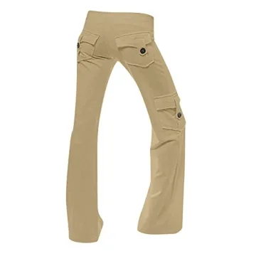 2025 Women's Yoga Leggings Cargo Pants with Pockets