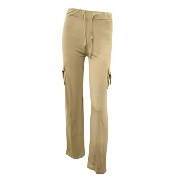 2025 Women's Yoga Leggings Cargo Pants with Pockets
