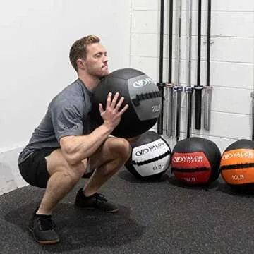 Valor Fitness WB-20 Wall Ball 20 lb for Cross Training