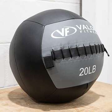 Valor Fitness WB-20 Wall Ball 20 lb for Cross Training