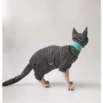 Stylish SNIXfever Pet Clothes for Sphynx Cats