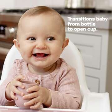 ezpz Tiny Cup - Silicone Training Cup for Infants