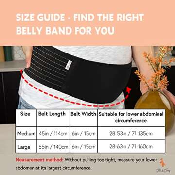 Jill & Joey Maternity Belt for Pain Relief and Support