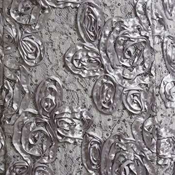 Alex Evenings Women's Formal Rosette Lace Gown for Events