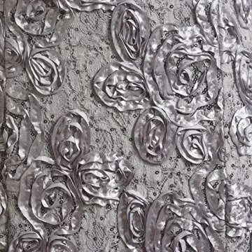 Alex Evenings Women's Formal Rosette Lace Gown for Events