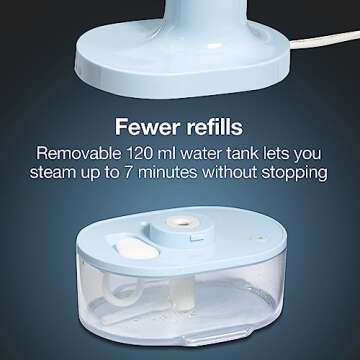 Proctor Silex Travel Iron & Garment Steamer - 1200 Watts