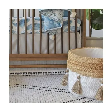 Stylish Crane Baby Nursery Storage Basket for Organizing Essentials