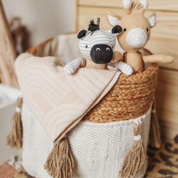 Stylish Crane Baby Nursery Storage Basket for Organizing Essentials