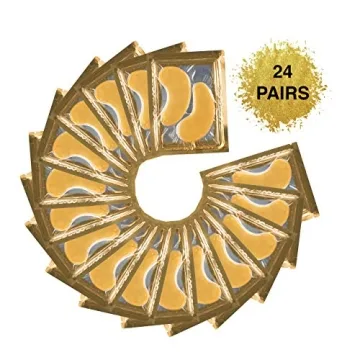 Luxurious Gold Under Eye Patches for Revitalized Skin